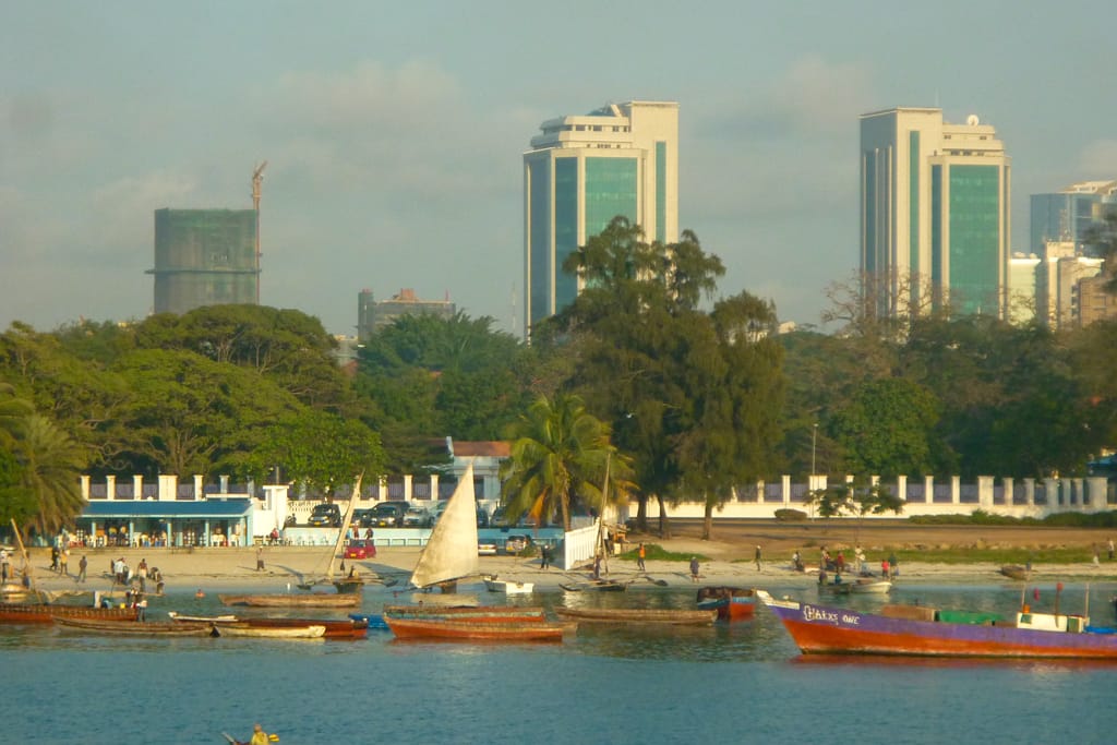 Dar es Salam, dawna stolica Tanzanii (aktualnie jest nią Dodoma), 2012 r.