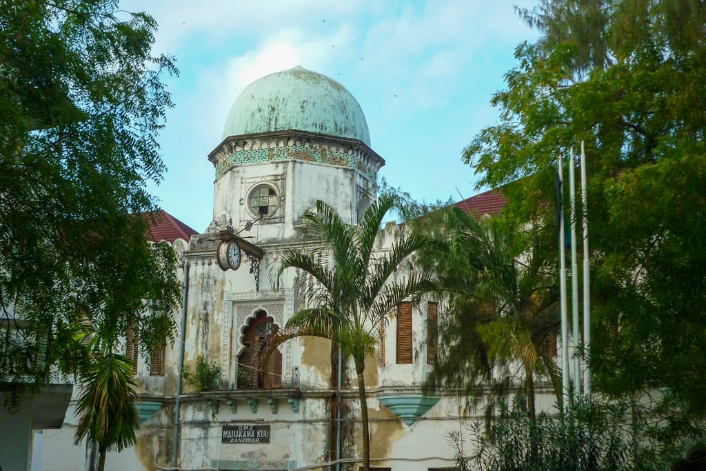 Mahakama Kuu - dawny budynek Sądu Najwyższego, Zanzibar 2012 r.