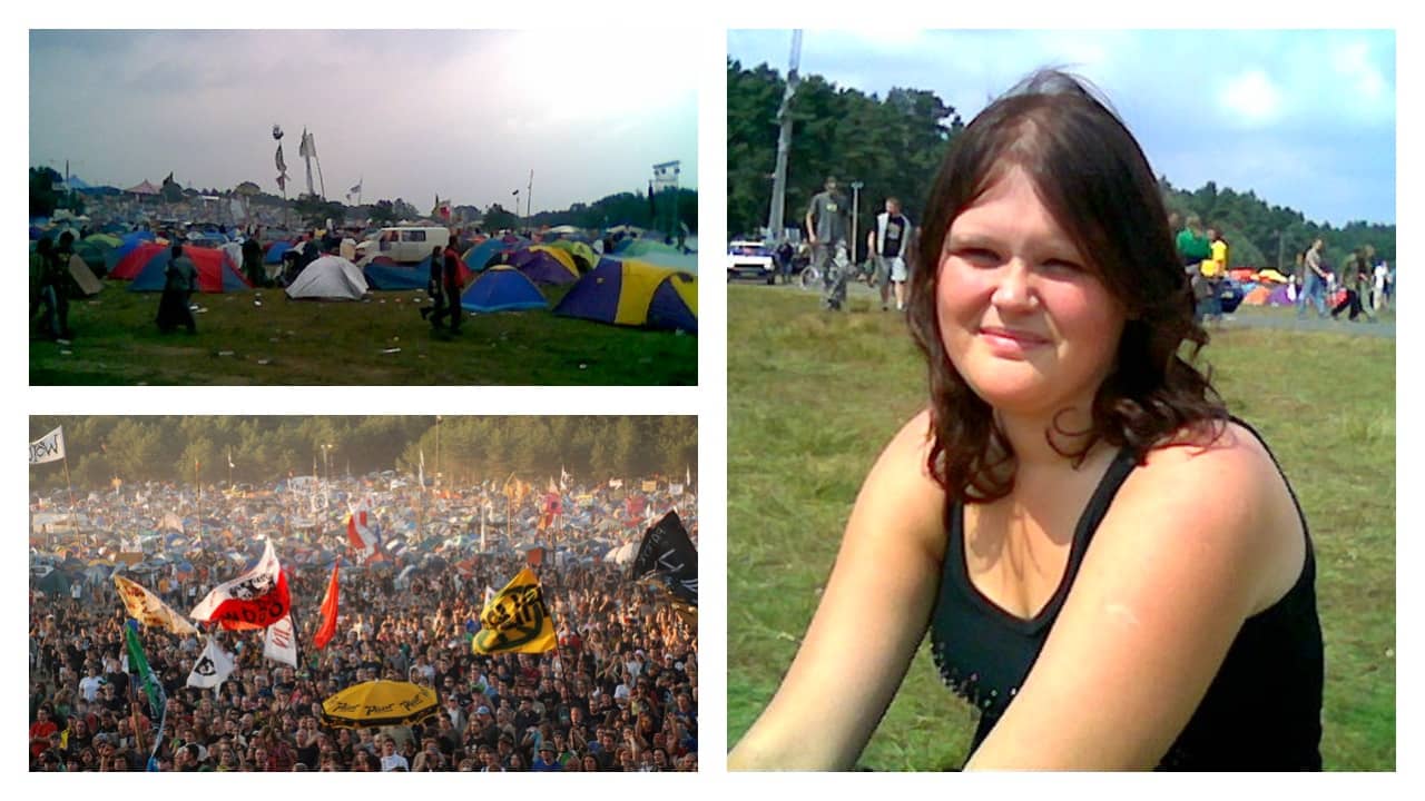 Pierwszy wyjazd na Woodstock, 2007 rok.
