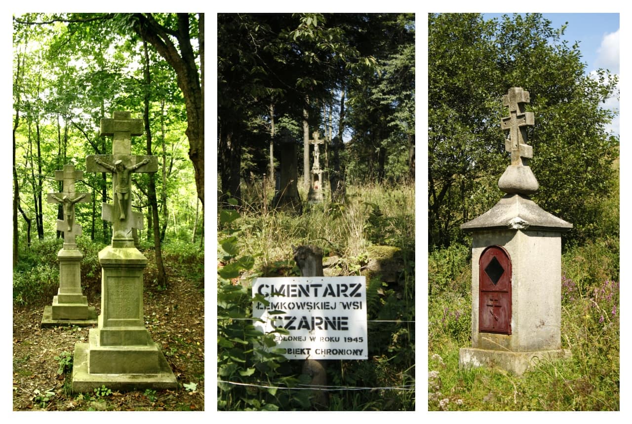Połemkowskie krzyże i cmentarze w Beskidzie Niskim