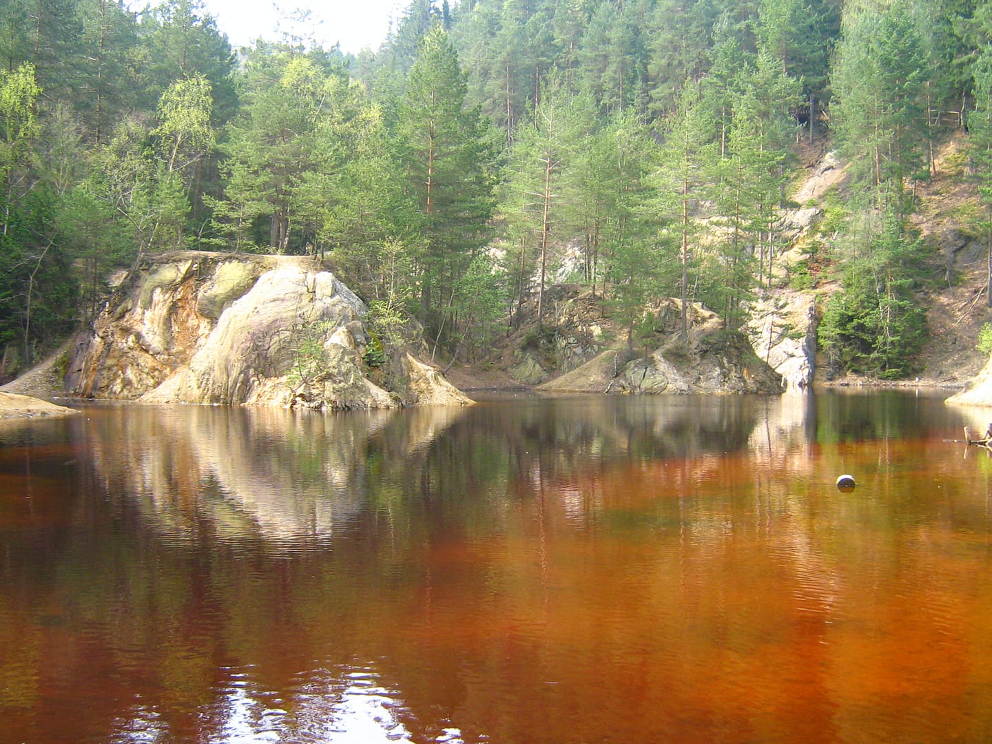 Kolorowe Jeziorka - Purpurowe Jeziorko 2008 rok.