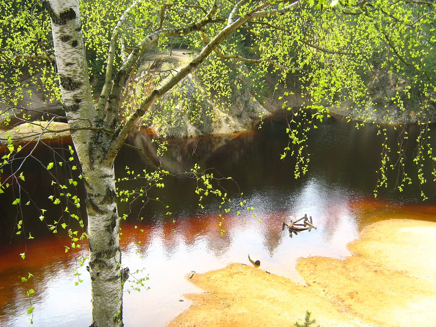 Kolorowe Jeziorka - Jeziorko Purpurowe 2008 rok.