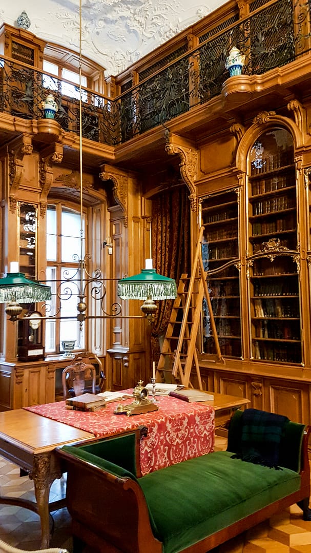 Biblioteka pałacowa w Rogalinie